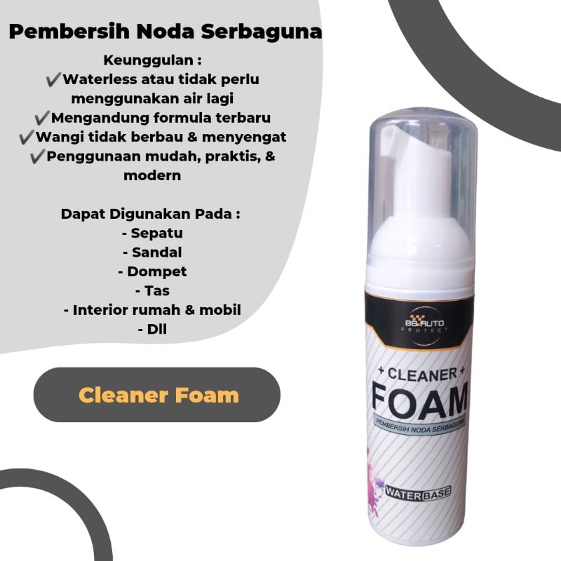 cleaner foam pembersih interior mobil