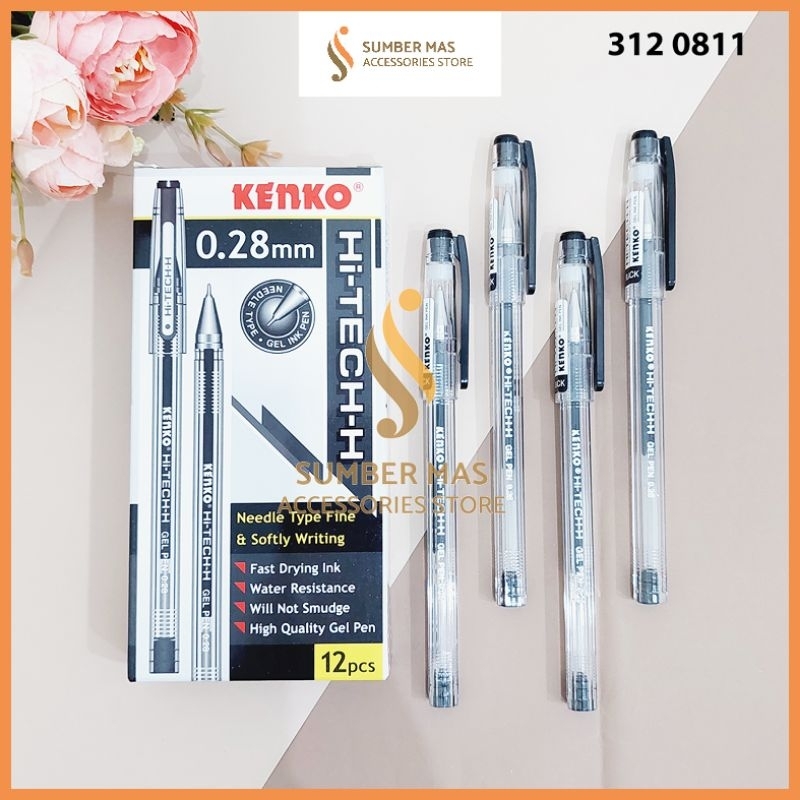 

BOLPEN GEL/GEL PEN KENKO HI-TECH-H MURAH MERIAH