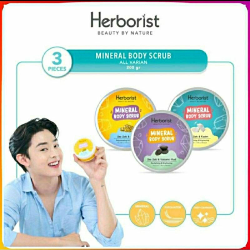 HERBORIST Mineral Body Scrub 200gr