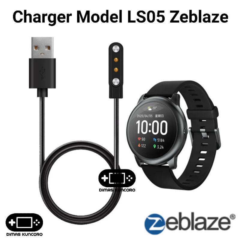Charger Model LS05 Zeblaze GTR 1/Zeblaze GTR 3/Zeblaze GTS Pro Charging Cable Kabel USB