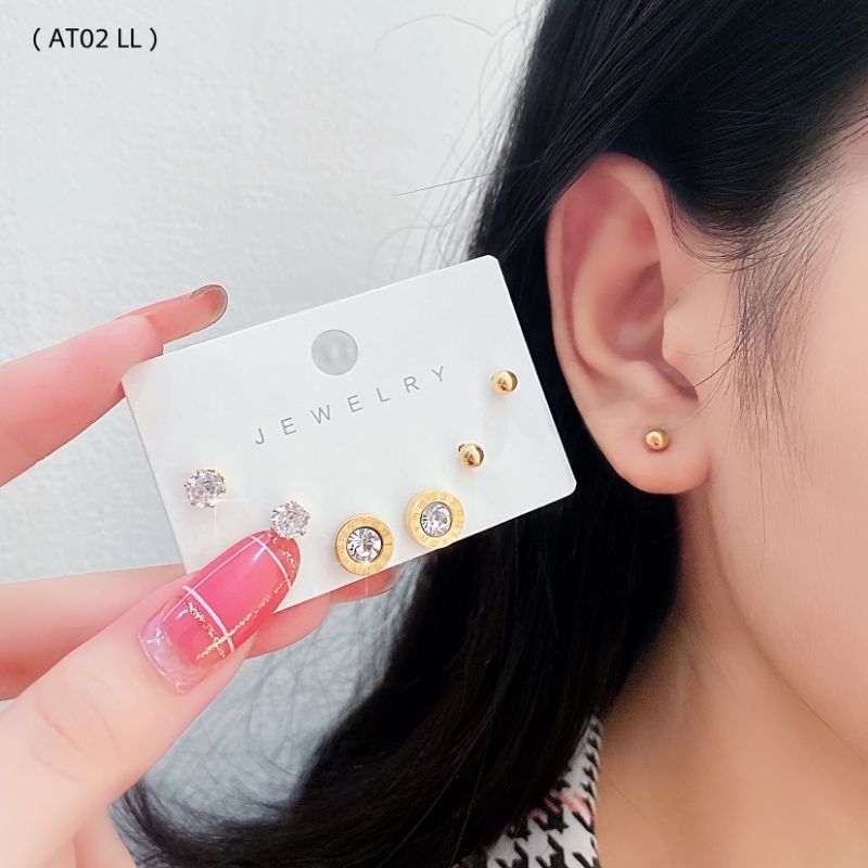 Anting Titanium Wanita AT02 LL