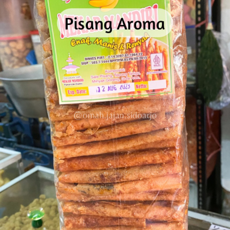 

(250g) PISANG AROMA/PISANG ROLL/PISANG AROMA KILOAN