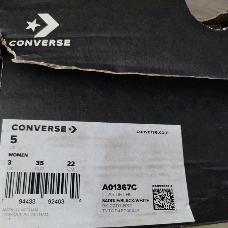 Sepatu Converse Ctas Lift HI A01367C