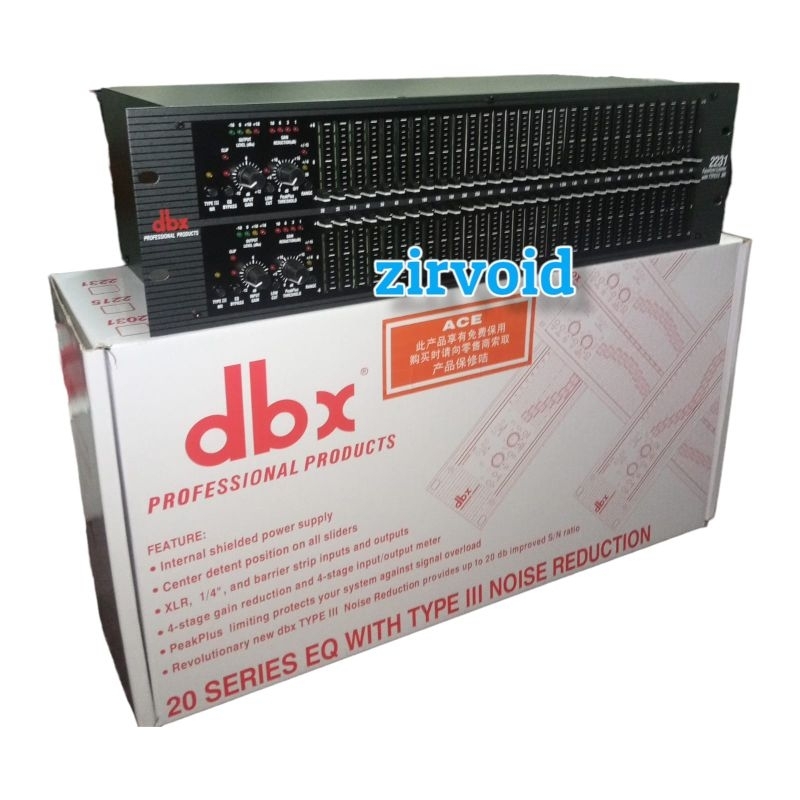 DBX 2231 EQUALIZER DBX2231 EQ