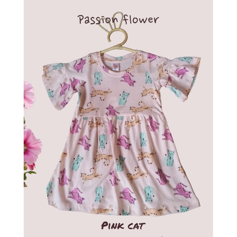 Passion flower dress|| daster anak