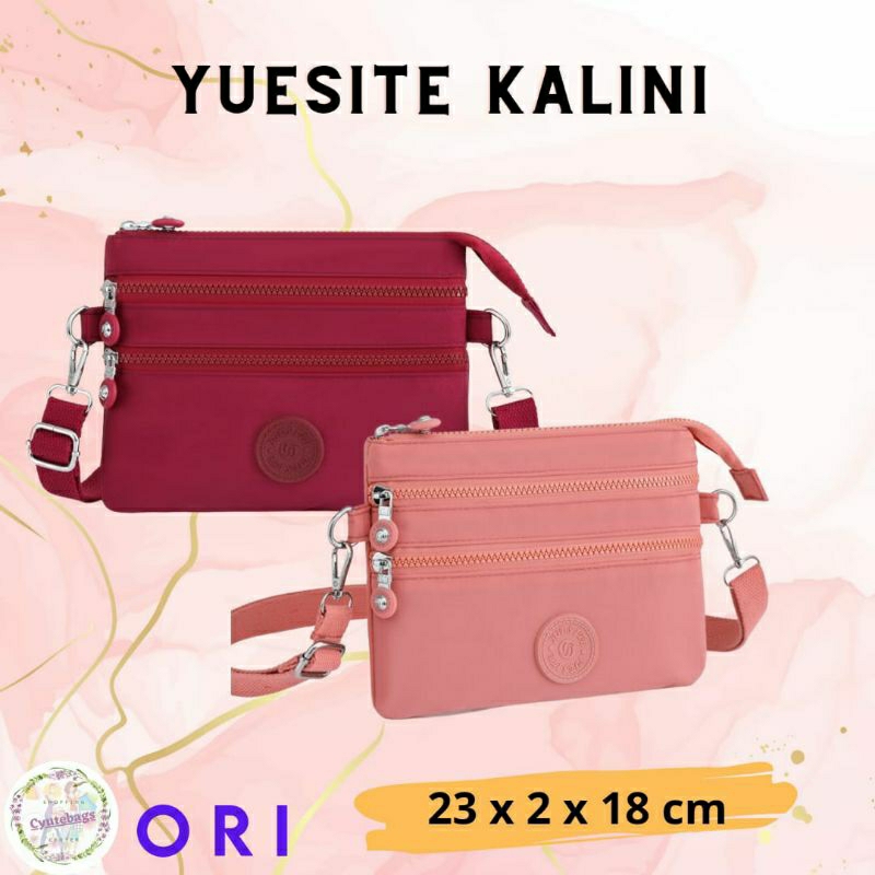 SLING BAG WANITA YUESITE KALINI TAS SELEMPANG BUMBAG KEKINIAN