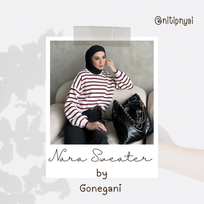 NARA SWEATER by GONEGANI