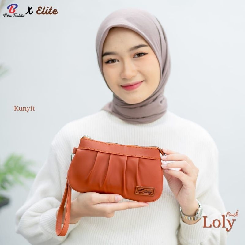 POUCH LOLY BIRU TSABITA x ELITE