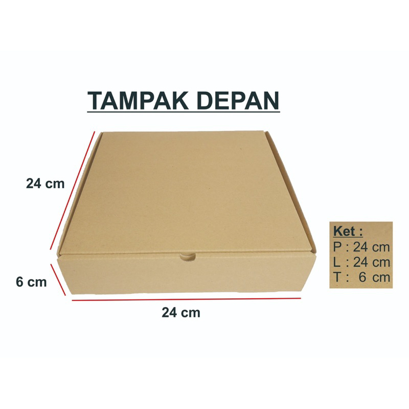 

DUS / BOX / KOTAK / Packaging ukuran 24 x 24 x 6