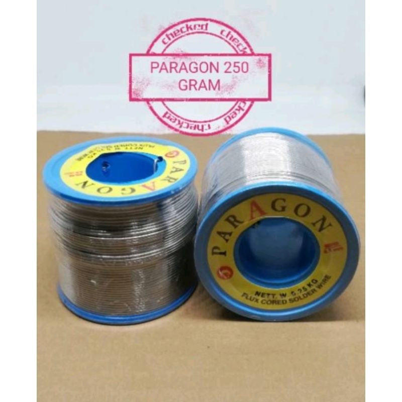 timah solder Paragon 0,8mm 250gm