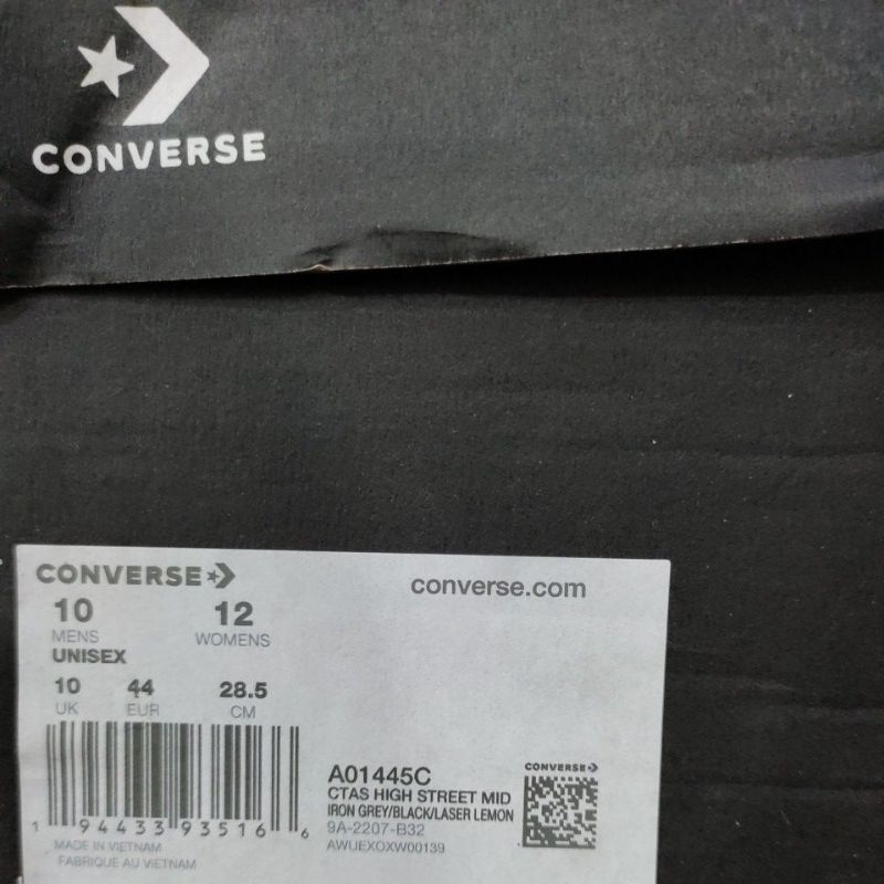 Sepatu Converse Ctas High Street Mid A01445C