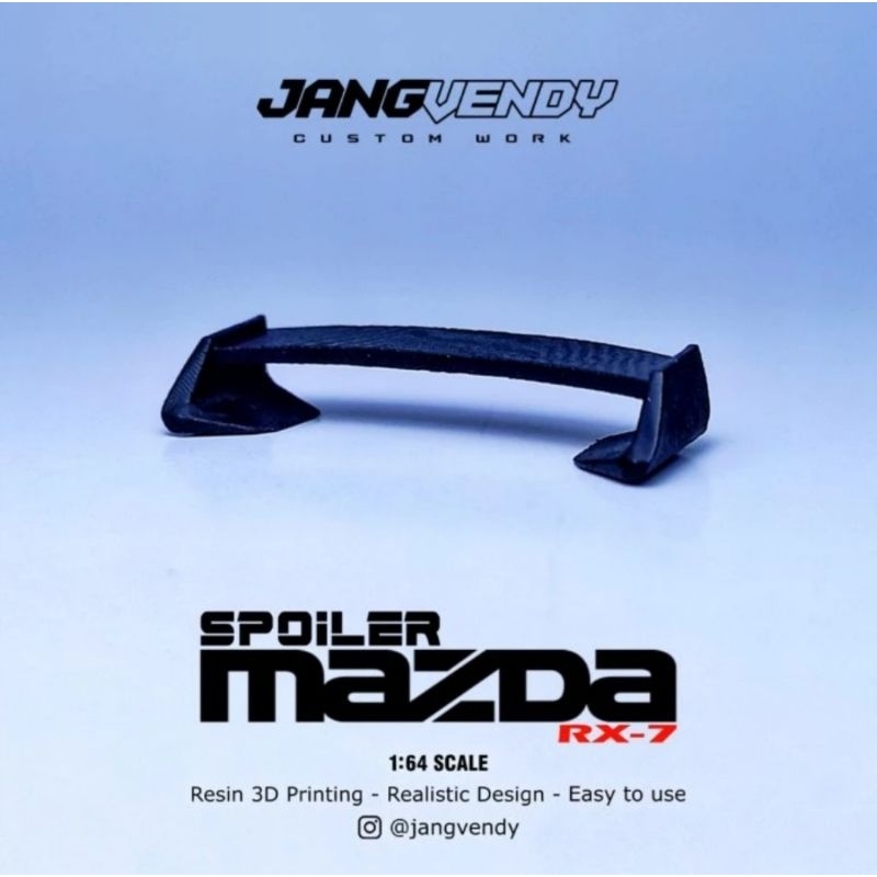 Spoiler Diecast JV Mazda RX7