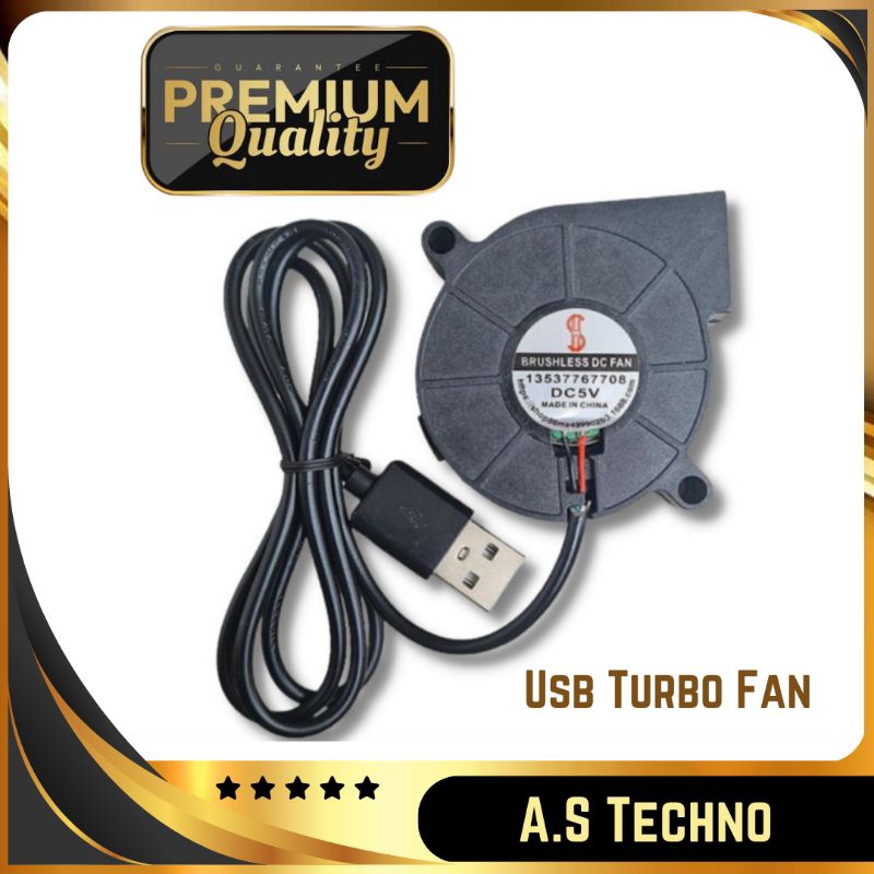 Cooling Fan USB Kipas Pendingin TV Box Wifi Router AQUASCAPE AQUARIUM