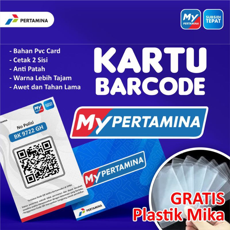 kartu subsidi tepat/kartu my Pertamina