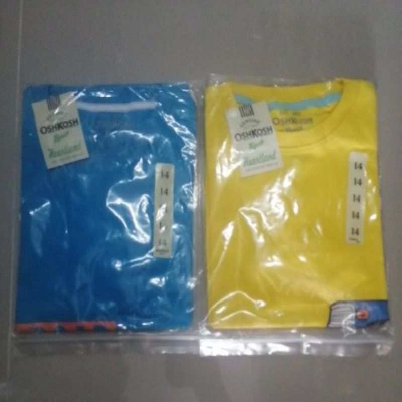 Kaos Anak Laki Cowok pendek Junior 6_14 T