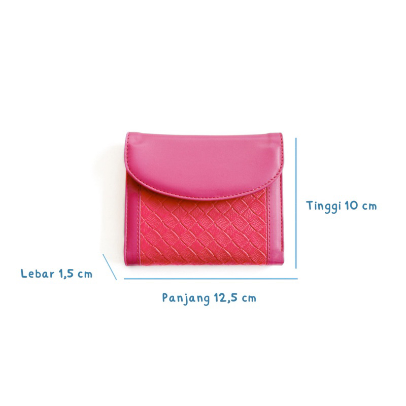 Celah Langit Aylee Wallet l Dompet Anyam