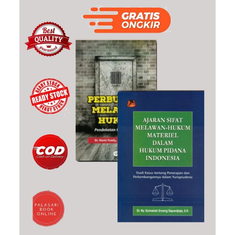Buku perbuatan melawan hukum pendekatan Kontemporer & Ajaran Sifat Melawan Hukum material dalam huku