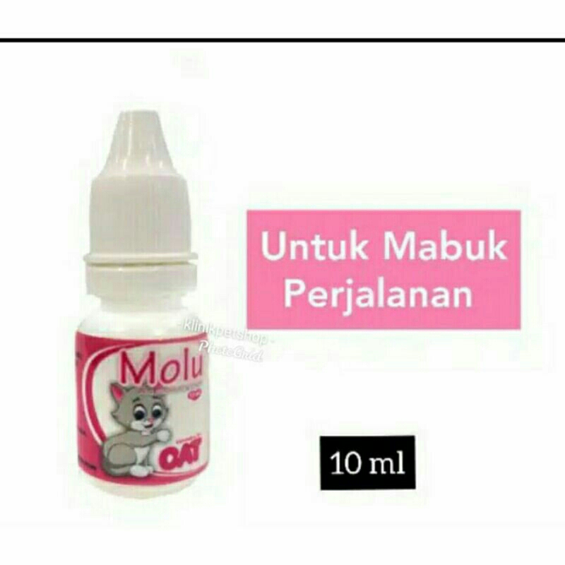 Molu Cat - Obat Anti Mabuk Kucing Di Perjalanan