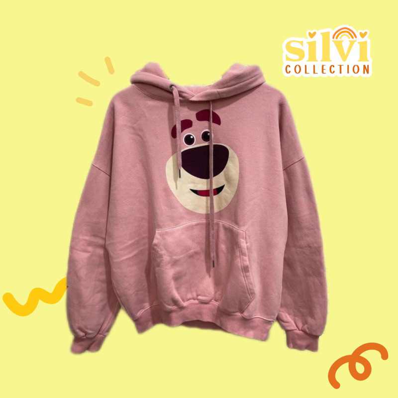 Lotso Hoodie Oversize | Hoodie Oversize Murah  + BONUS ANTING LUCU