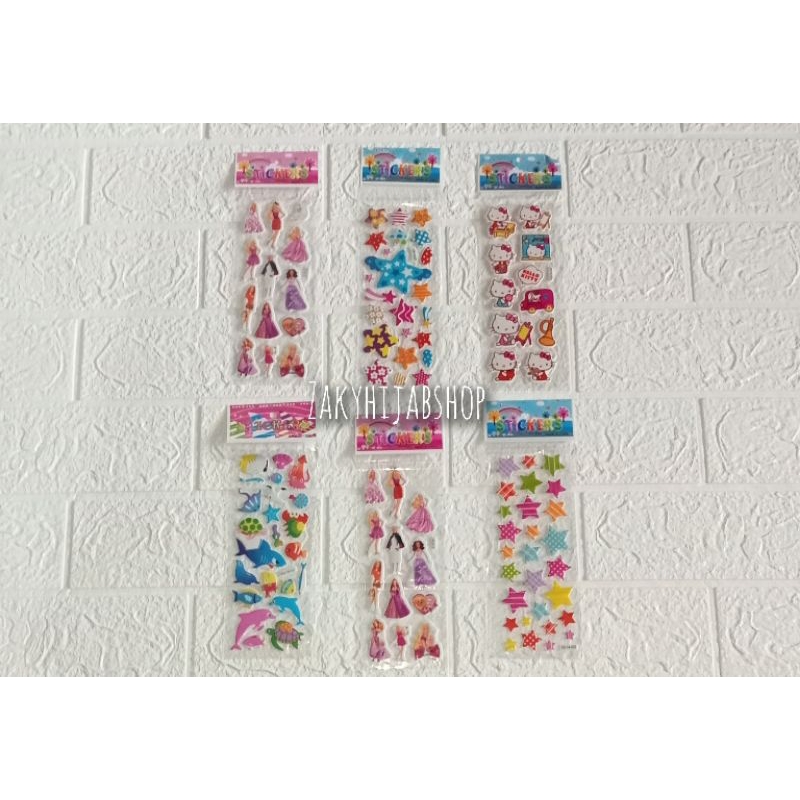 

stiker panjang motif karakter / stiker tempel waterproof
