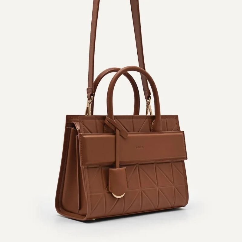 6.6 SALE | PDRO Studio Bella Leather Handbag in Pixel