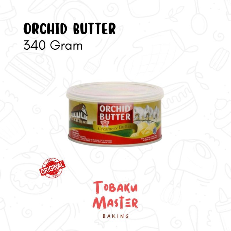 

[ 340 GRAM ] Orchid Salted Butter / Butter Orchid / Rumbutter Orchid