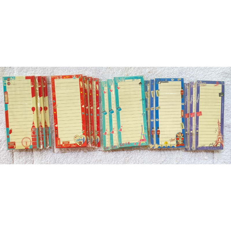 

[ORIGINAL] TeenyTeensy Memo Panjang Bermagnet Bergaris MURAH