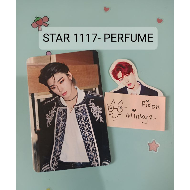 PC ATEEZ STAR 1117 PERFUME SAN ( READY)