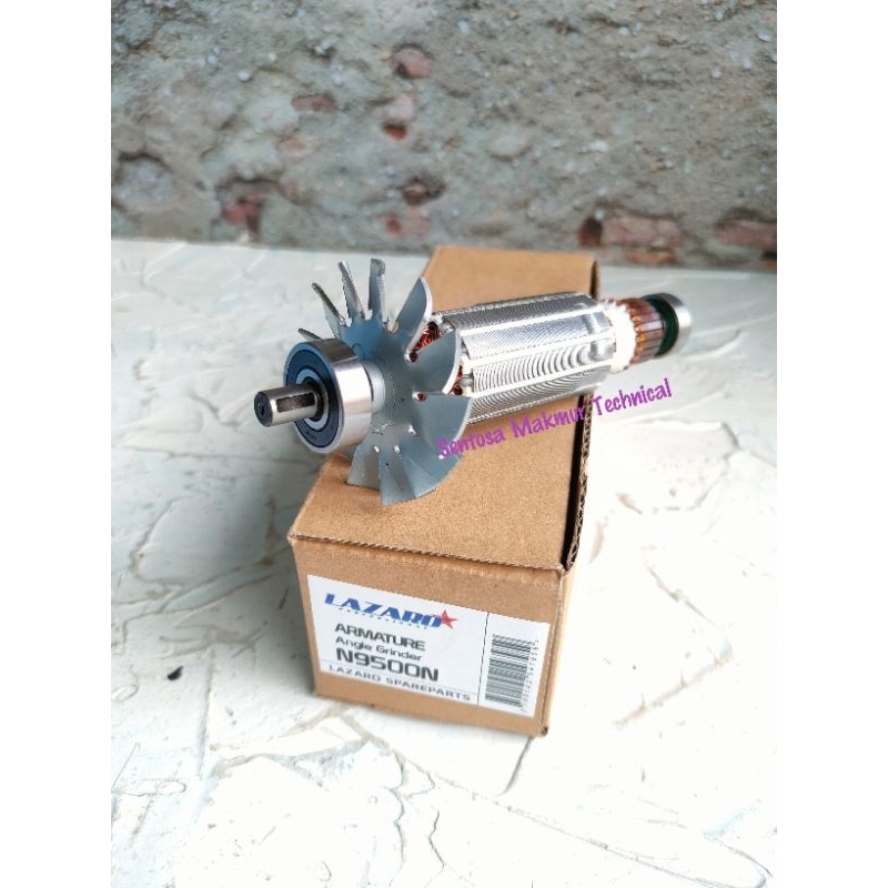 LAZARO N 9500 Armature Angker Gerinda Grinder Makita N9500 N9500N