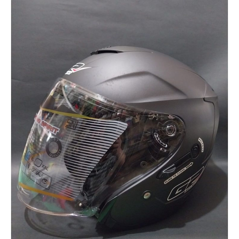 HELM G2 OPTIMAX SOLID |HELM  HALF FACE