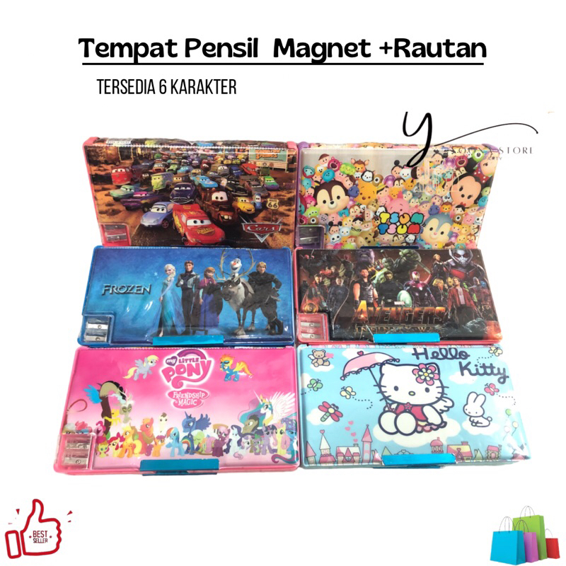 

Tempat Pensil Magnet+Rauntan / Kotak Pensil Karakter (038)
