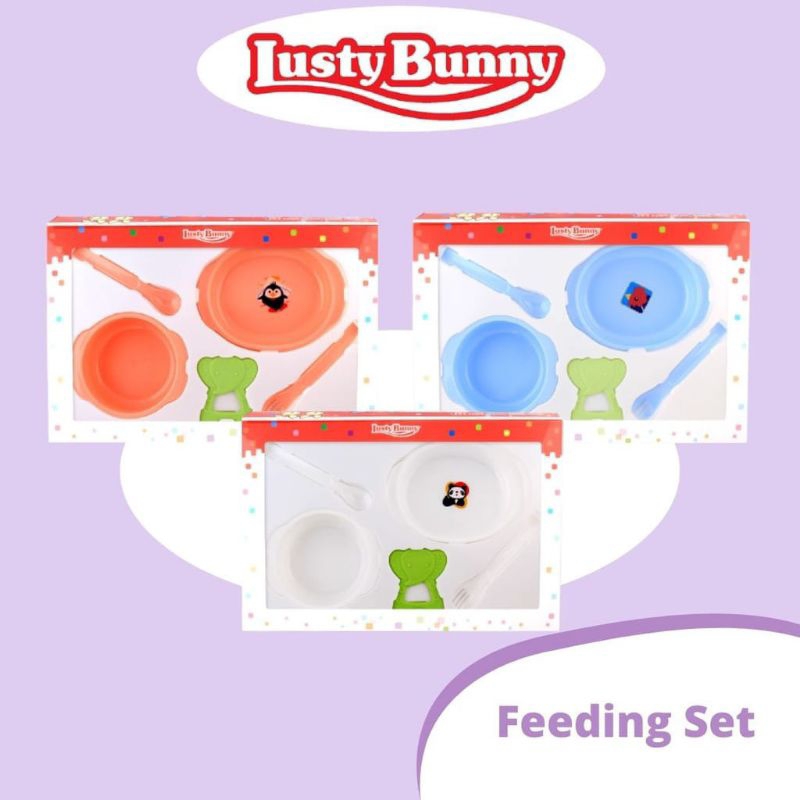 LUSTY BUNNY FEEDING SET 5PCS LB1204