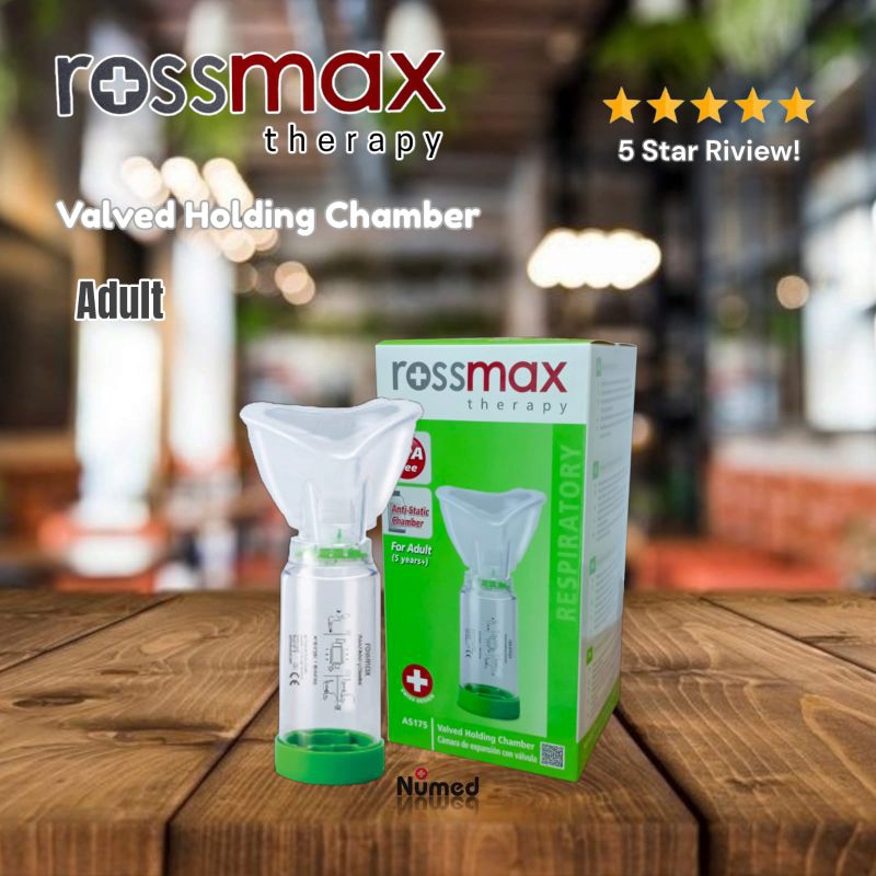 Rossmax Aerospacer AS-175 Aerochamber Corong Asma Aero Spacer Chamber AS175