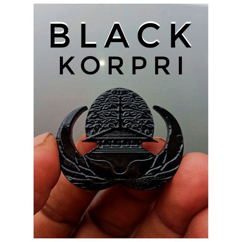 PIN KORPRI HITAM