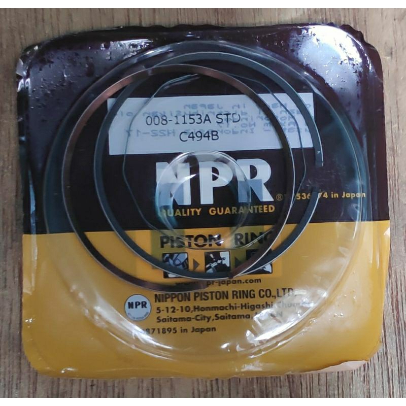 Ring seher/ring piston all Ninja R 2T/all Ninja RR 2T overside standar