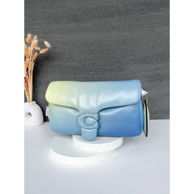 COACH PILLOW TABBY 26 SHOULDERBAG IN AQUA MULTI