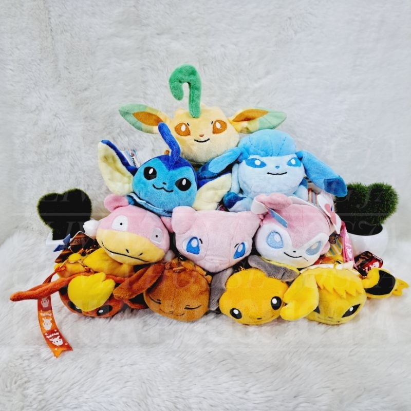 Gantungan Kunci Pokemon Tag HQ Gantungan Boneka Pokemon Eevee Gantungan Tas Pokemon HQ
