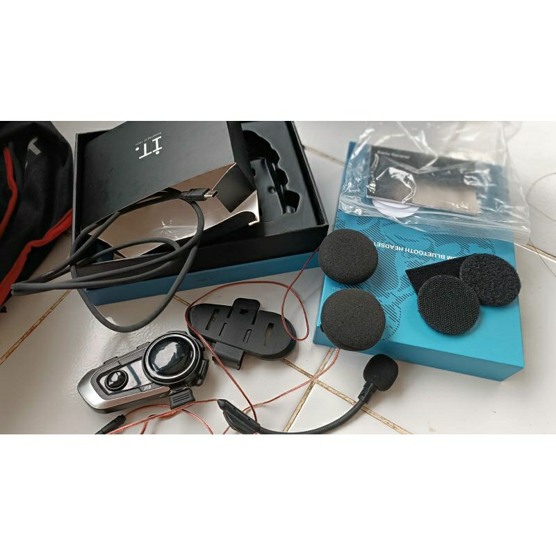 intercom bluetooth helmet IT R8 original second