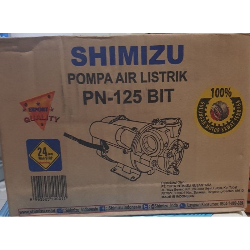 Pompa Air SHIMIZU PN-125 BIT