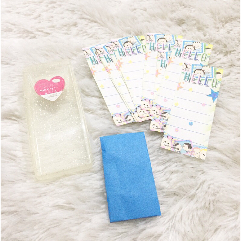 

Kertas Surat Mini Lucu Unik Made in Korea Hardcase