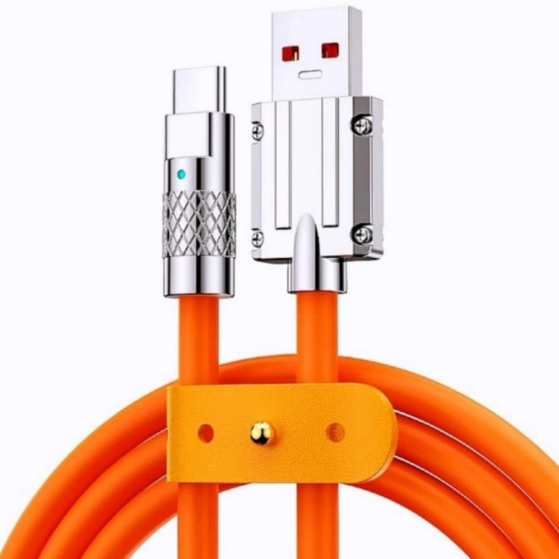 kabel data 120 Watt tipe c dan micro USB