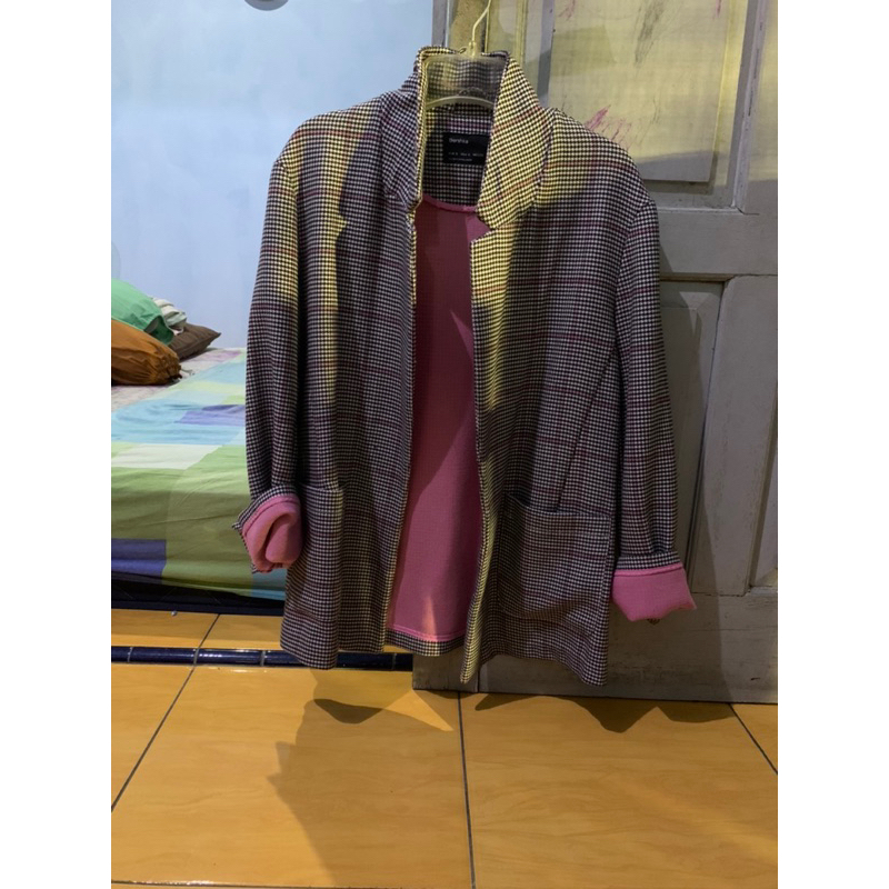 original blazer bershka