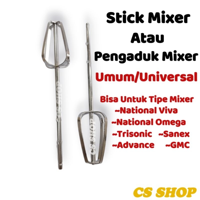 Stick Mixer National/Pengaduk Mixer Umum Universal