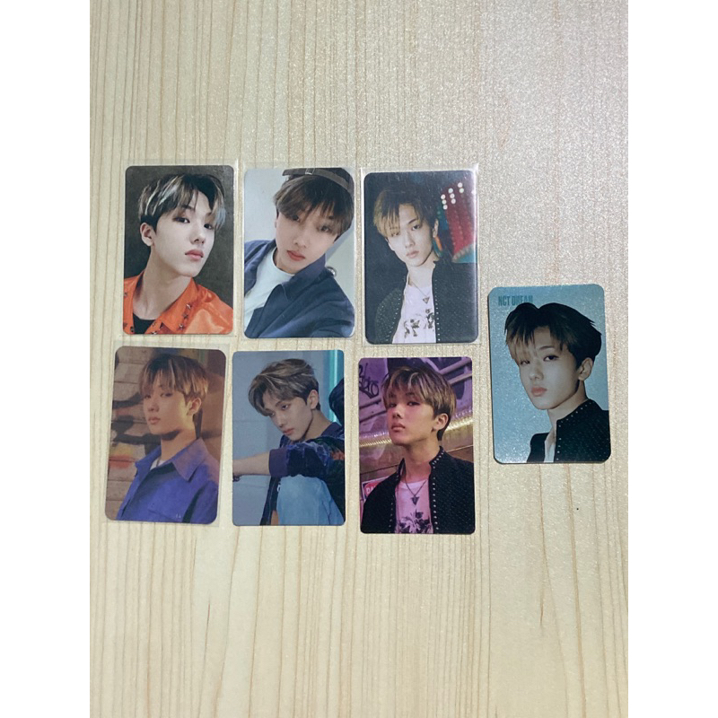 (blm admin) official photocard jisung prokey sticker homekit reload era