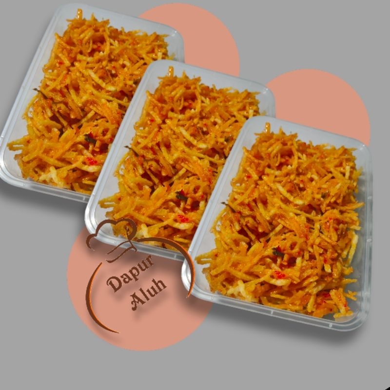 

Kentang Mustofa Pedas Manis Krispy 190gram PerBox