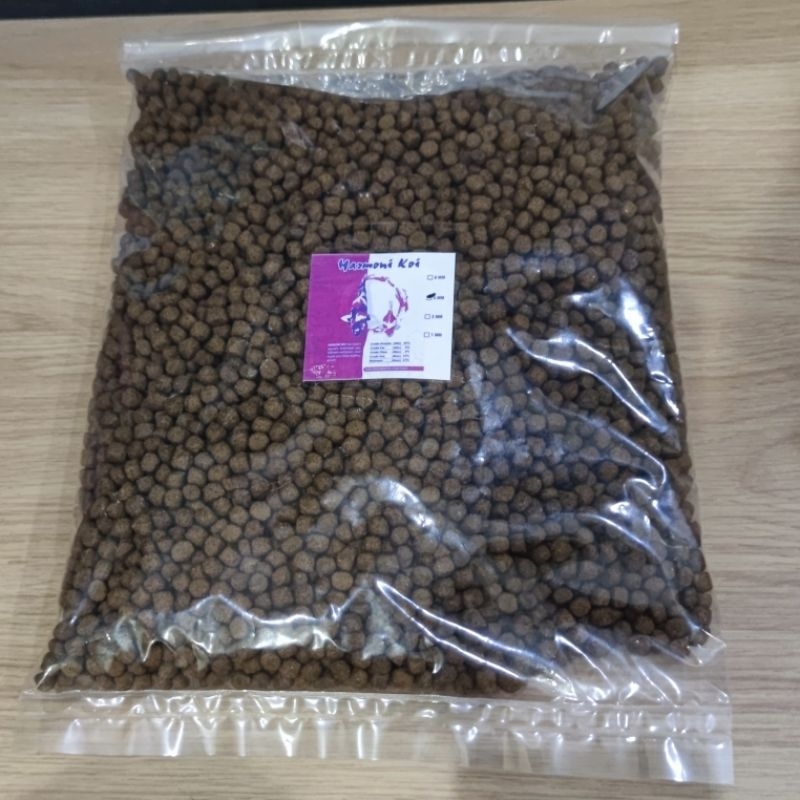 Harmoni Koi - Pakan Koi / Pelet Makanan Ikan Koi Repack 1 kg