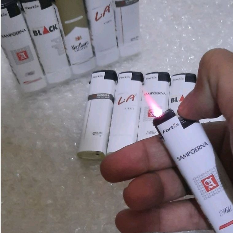 Korek Api Bara Fortis Putih / korek api magnet / korek api / pemantik