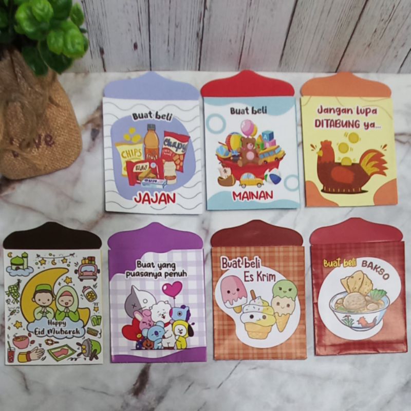 

Amplop Lebaran isi 10lembar random