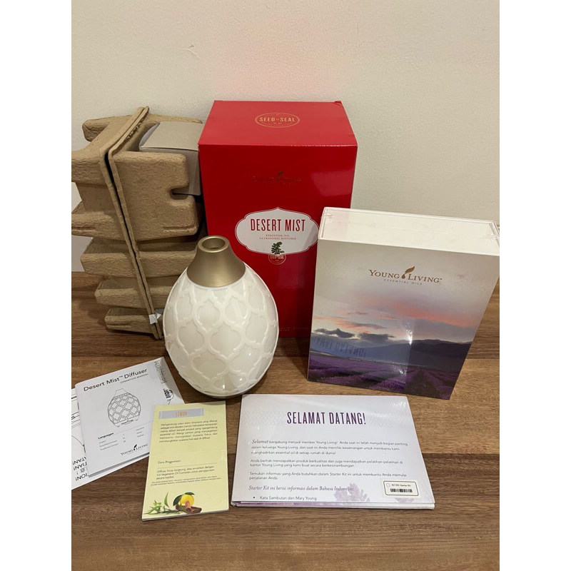 [ORIGINAL] Paket Young Living Lengkap (Diffuser + 10 oil)