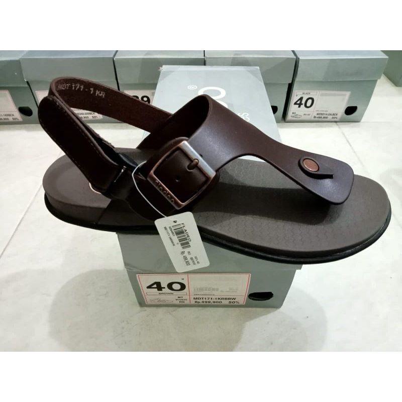 Sandal Pria Fladeo Tali Belakang size 40 41 42